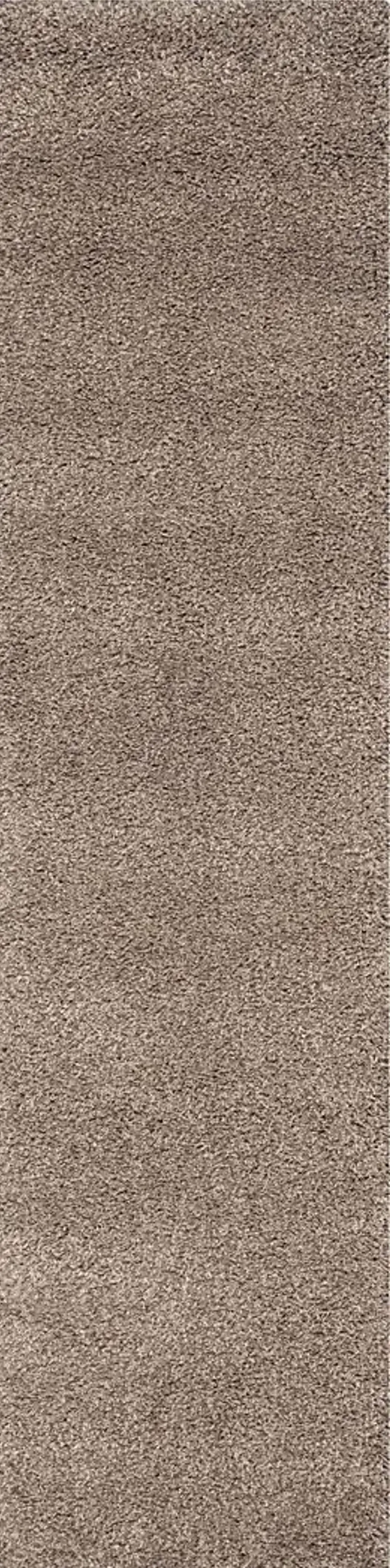 Cleona Taupe 2' x 7' Runner Rug