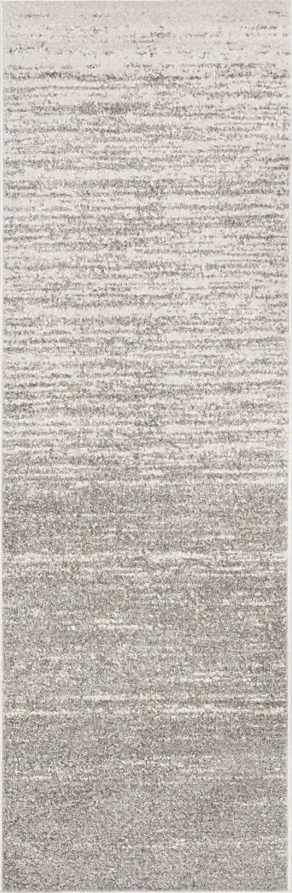 Omeir Light Gray 2'6 x 8' Runner Rug