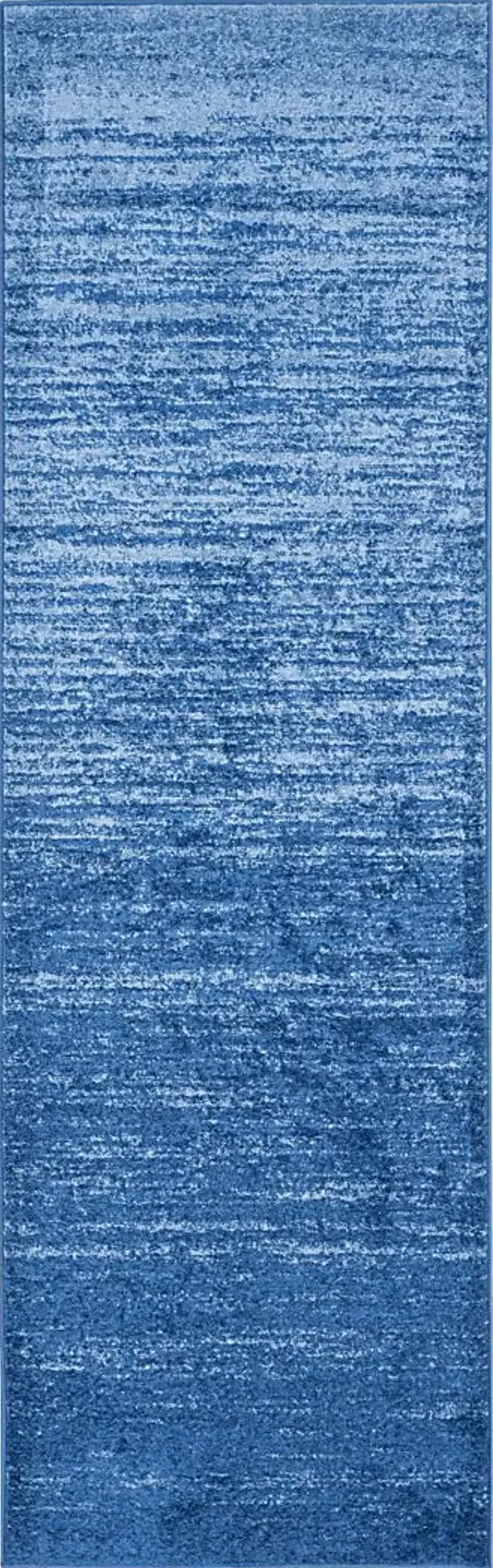 Omeir Blue 2'6 x 8' Runner Rug