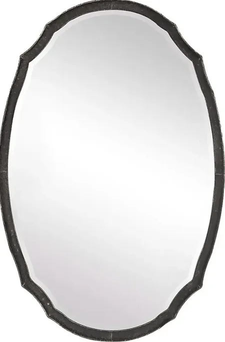 Stoington Charcoal Mirror