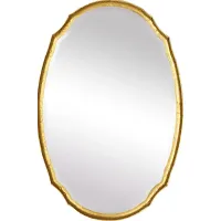 Stoington Gold Mirror