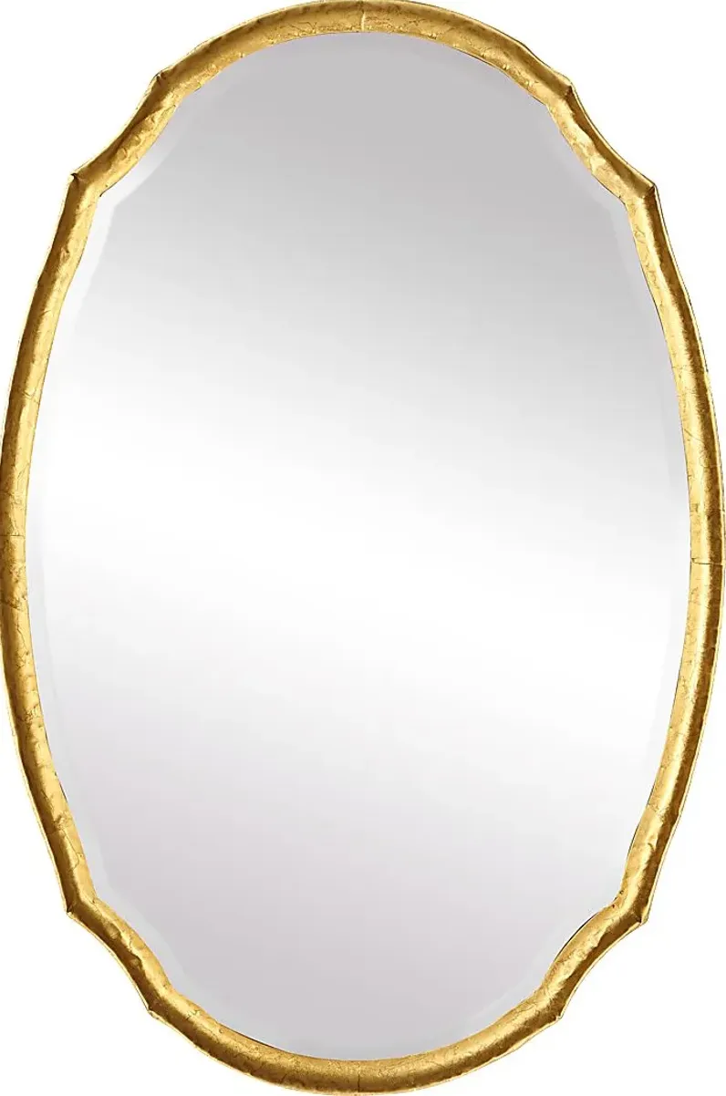 Stoington Gold Mirror