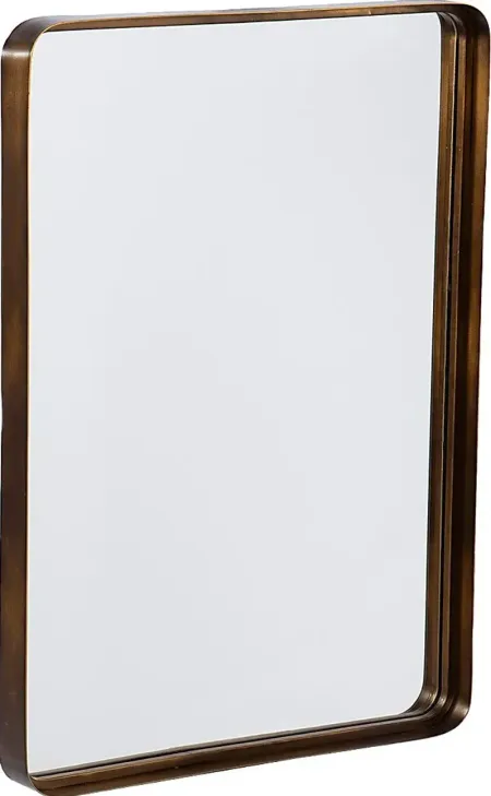 Vernetta Gold Wall Mirror