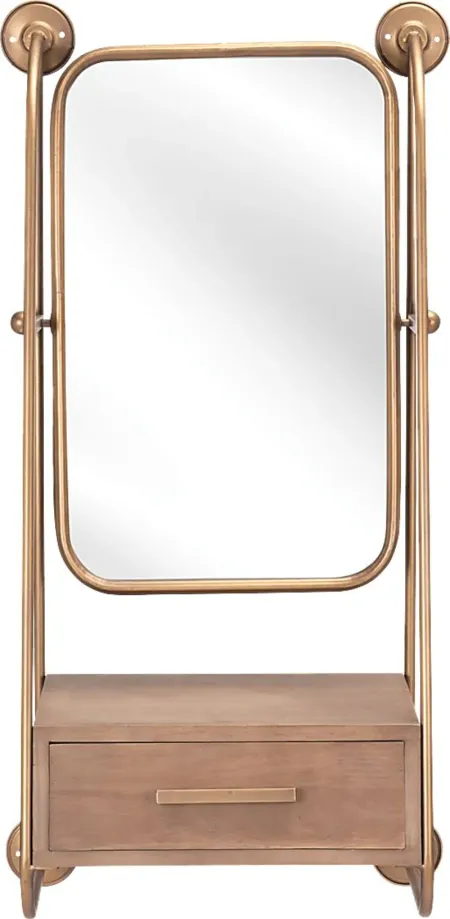 Brambley Gold Mirror