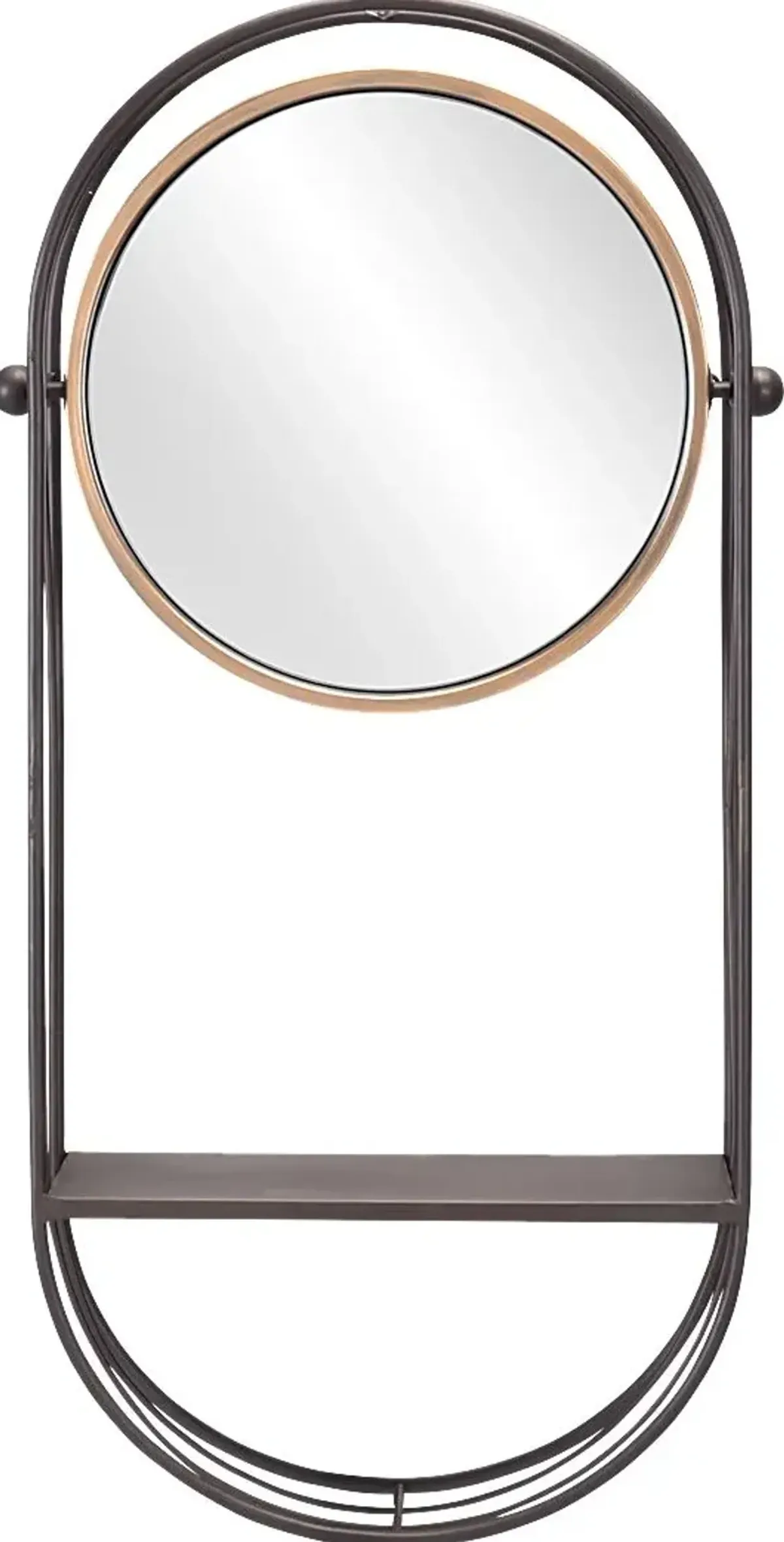 Whistlebrook Gray Mirror