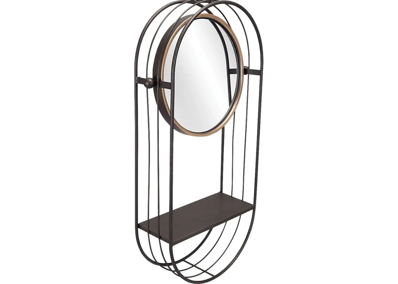 Whistlebrook Gray Mirror