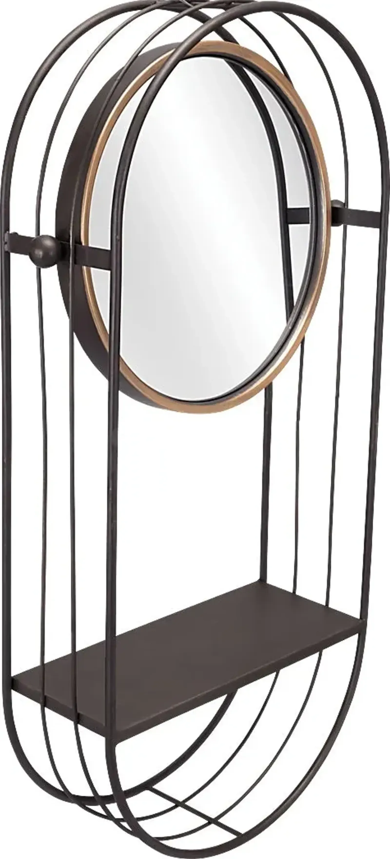 Whistlebrook Gray Mirror