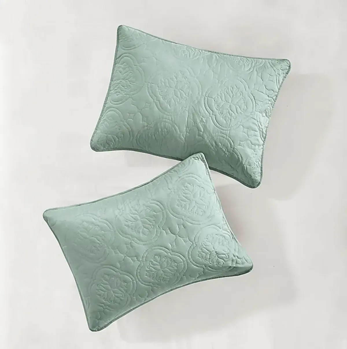 Gingerish Seafoam 3 Pc Full/Queen Bedspread