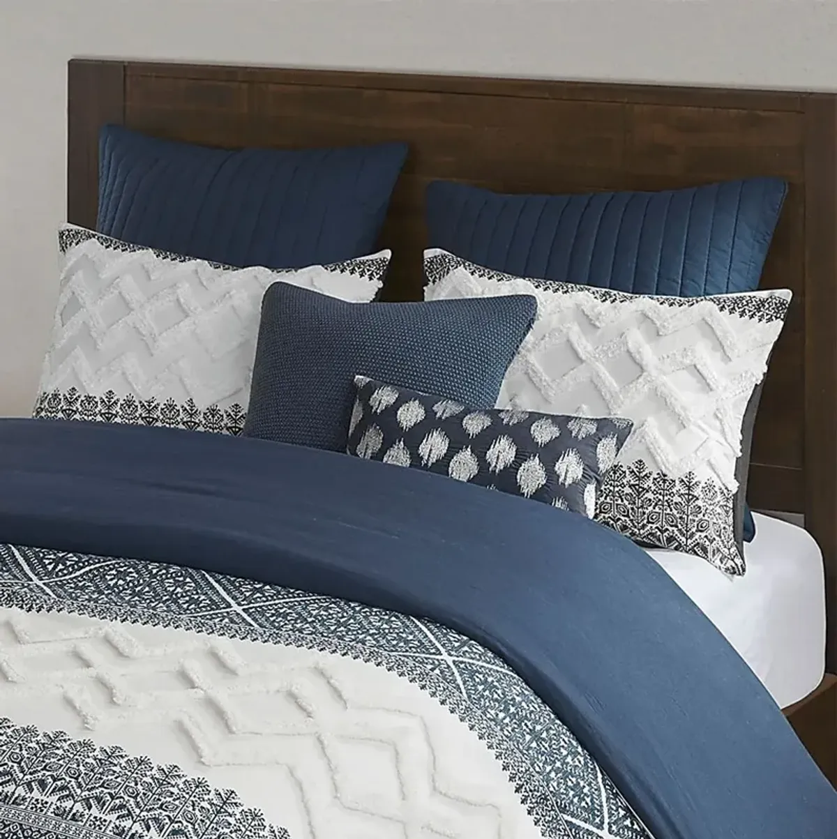 Poweshick Navy 3 Pc King/California King Comforter Set