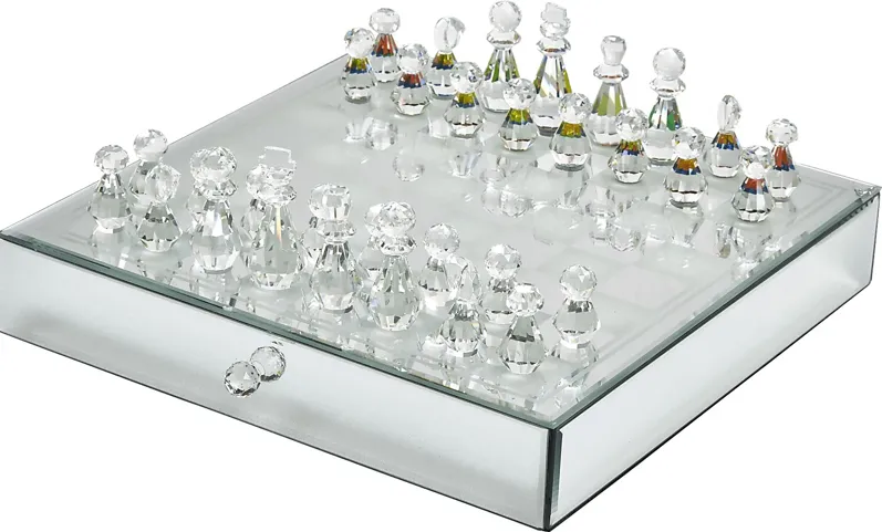 Rhynewood Silver Chess Game Set