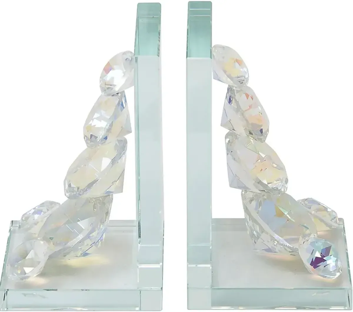 Fiarbrother Clear Bookends