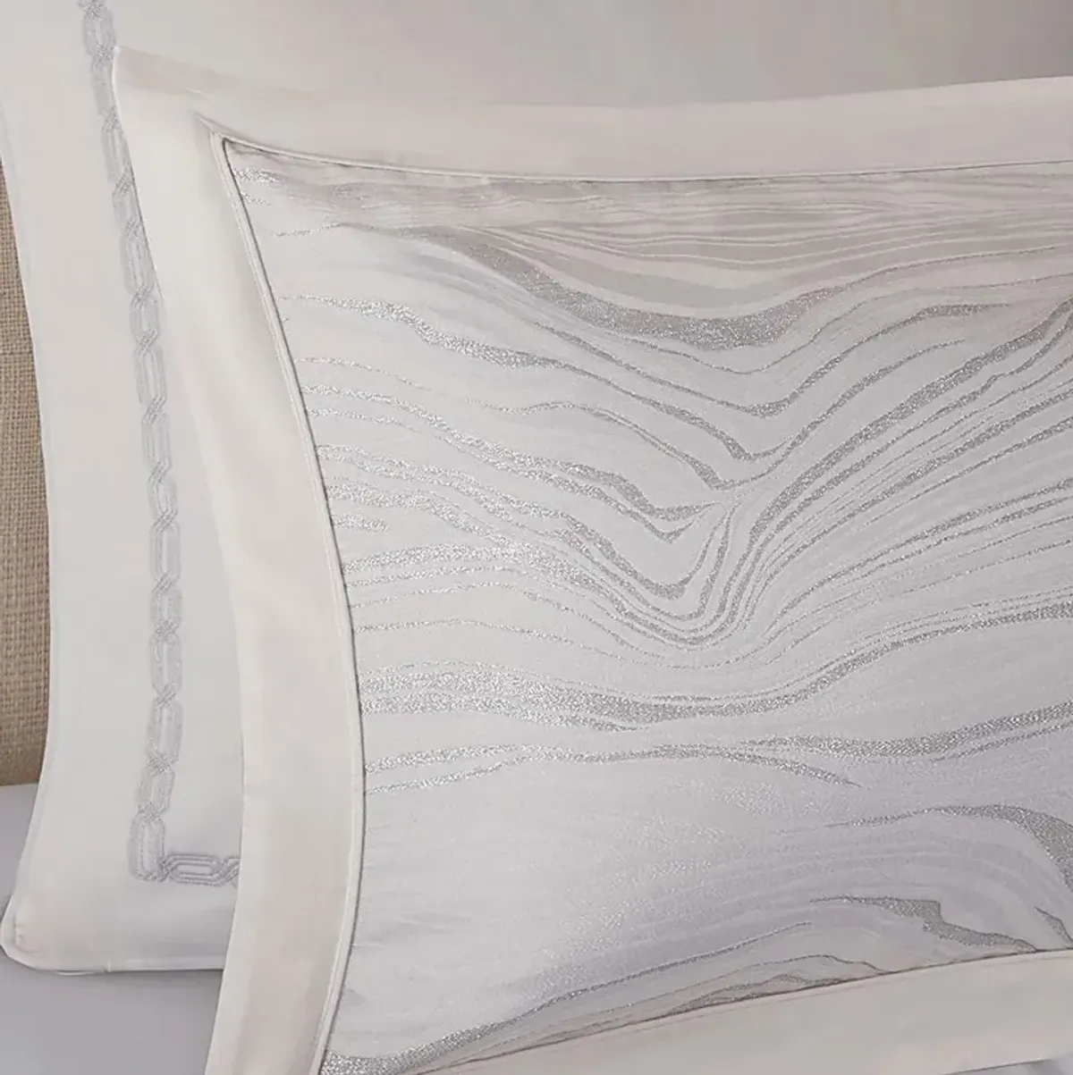 Porteous White 9 Pc King Comforter Set