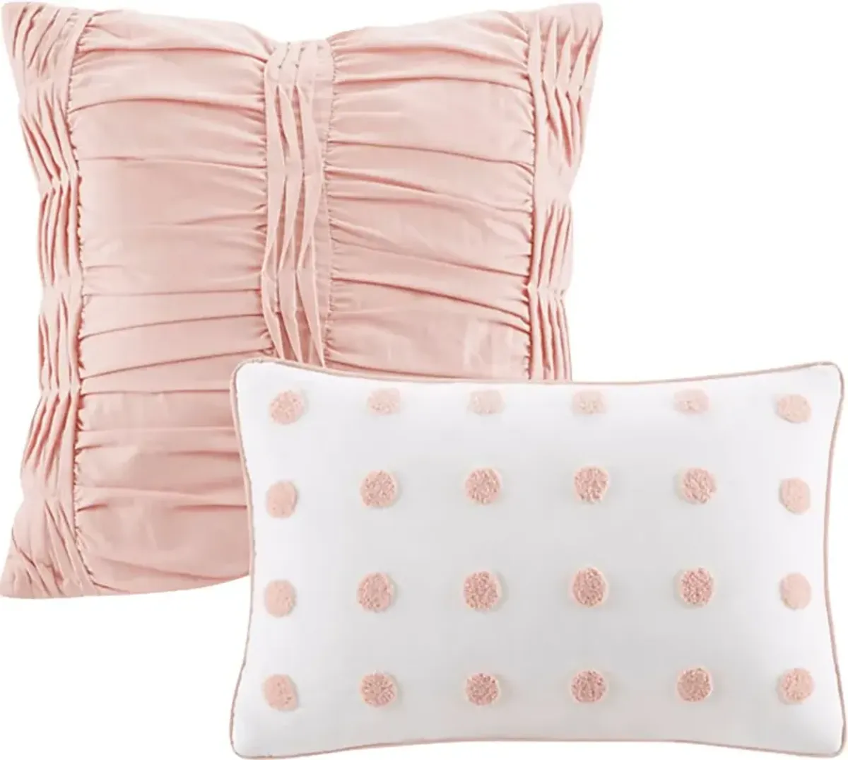 Stroelitz Pink 5 Pc Twin/Twin XL Duvet Set