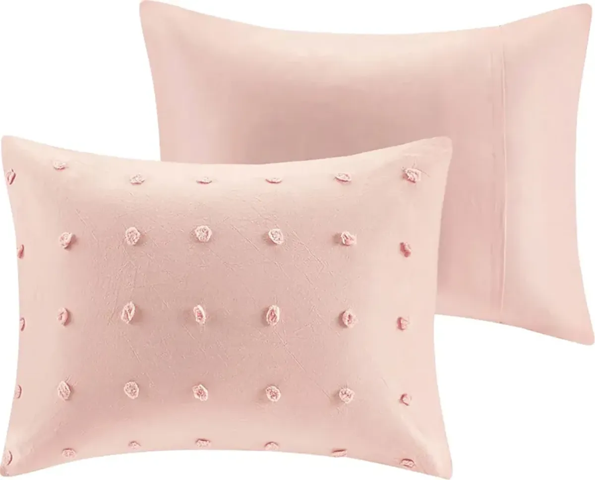 Stroelitz Pink 7 Pc Full/Queen Duvet Set