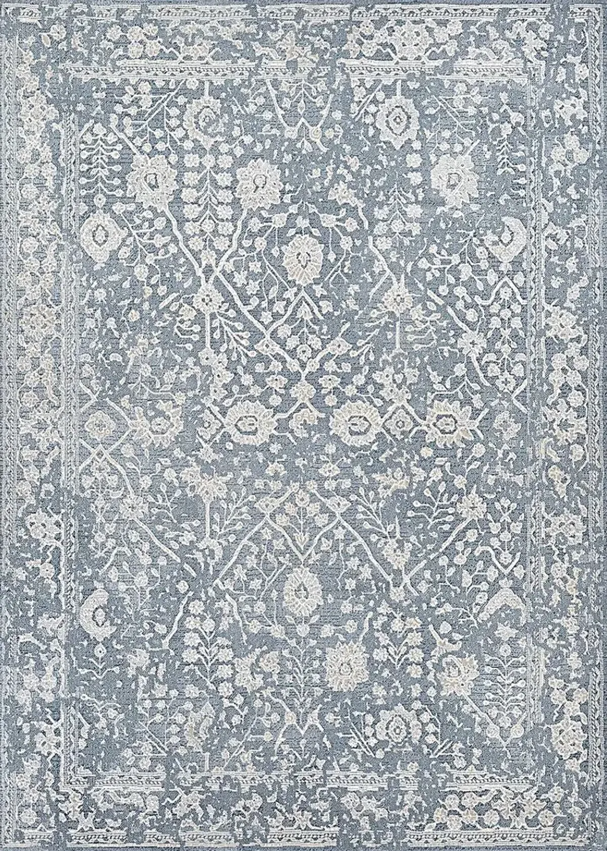 Popelka Blue 5'3 x 7'6 Rug