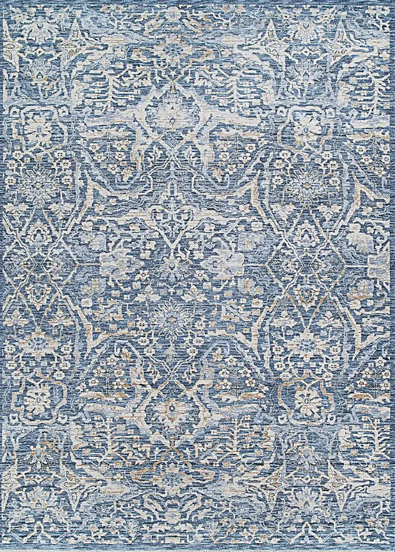 Gradestake Blue 5'3 x 7'6 Rug