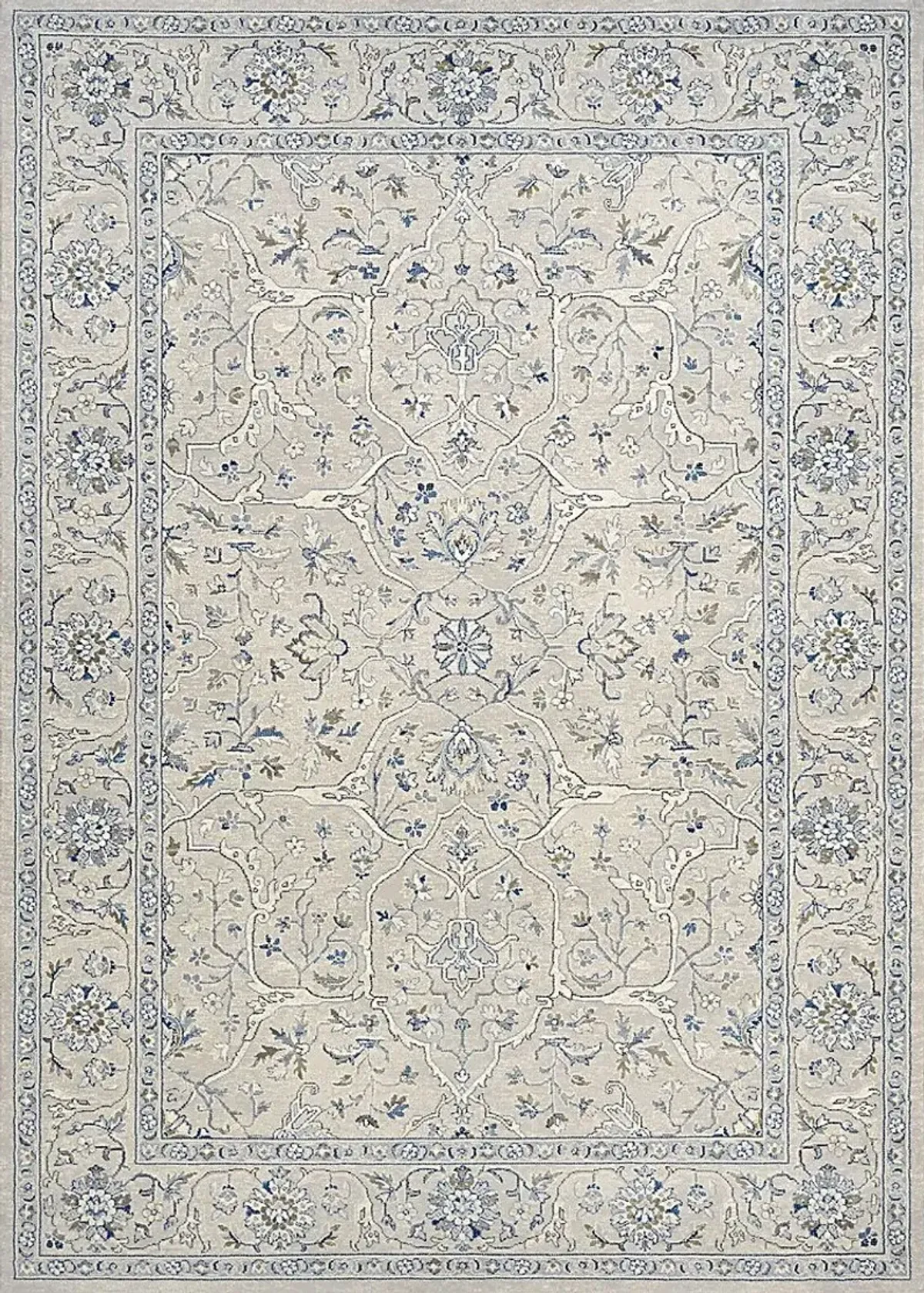 Favoriti Light Gray 5'3 x 7'6 Rug