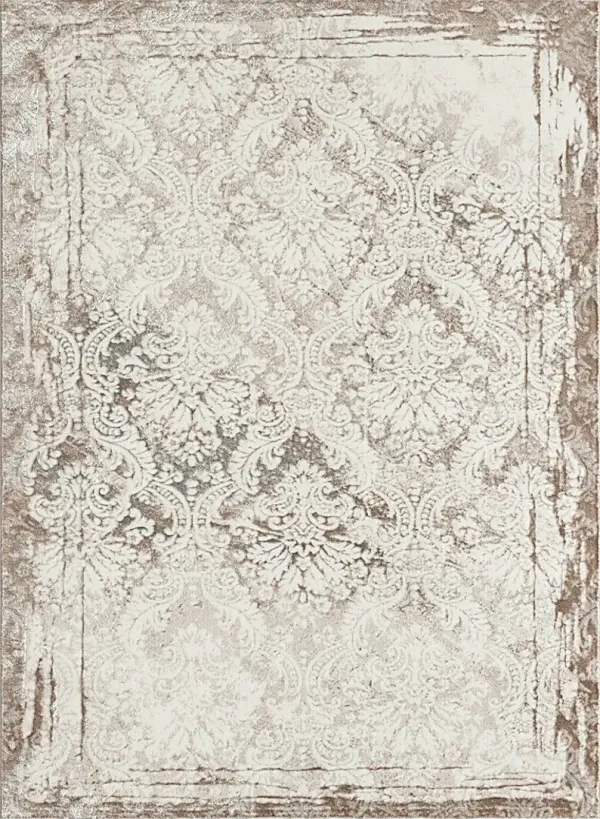 Adelaee Brown 5' x 7' Rug