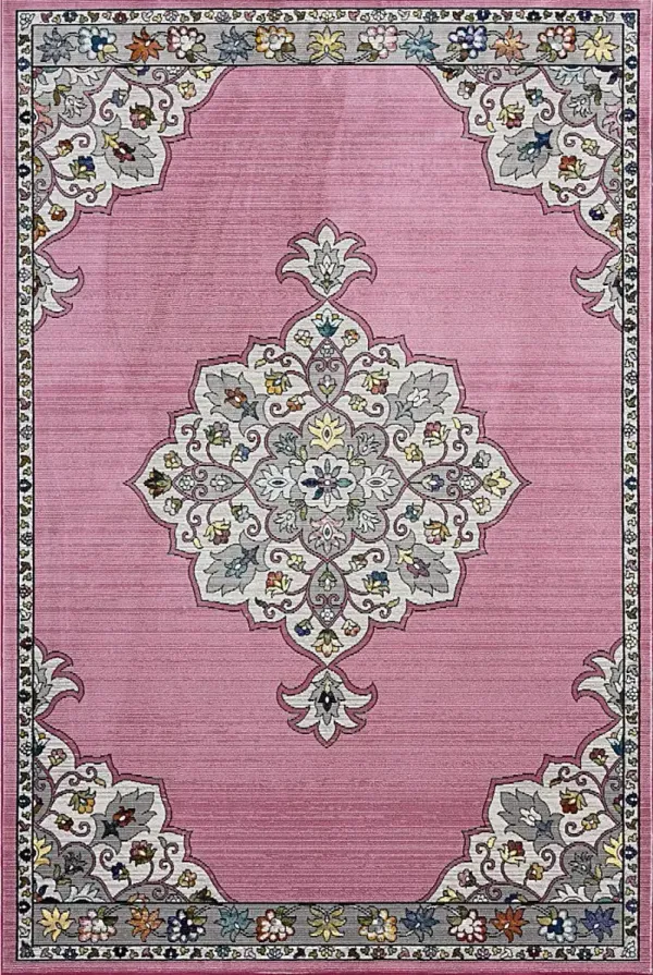 Drewellan Pink 7'6 x 9'6 Rug