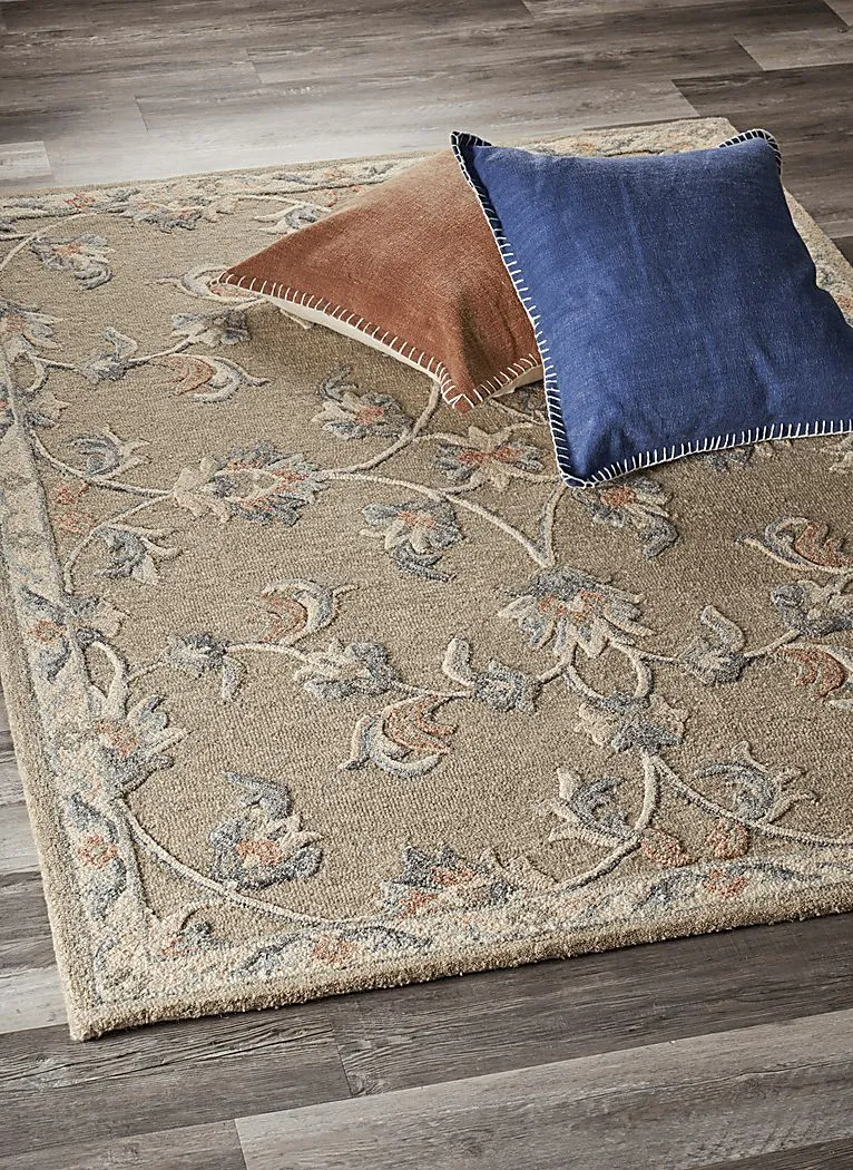 Ambenlas Taupe 5' x 7' Rug