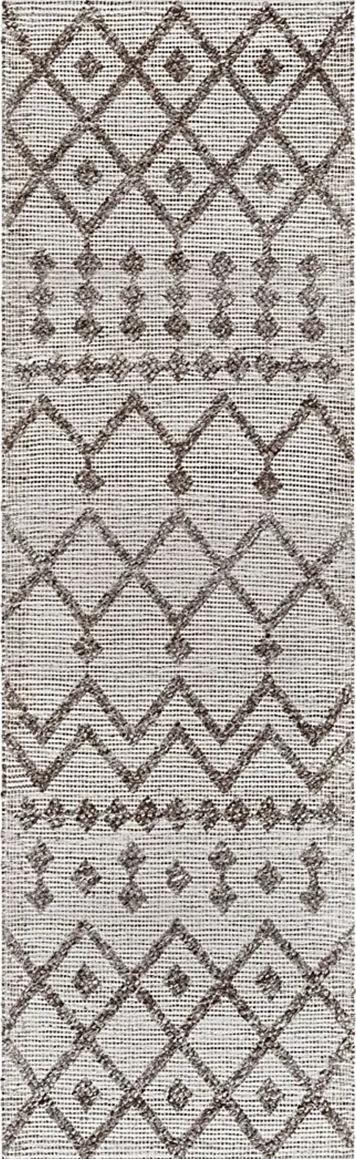 Zapolin Brown 2'5 x 8' Rug