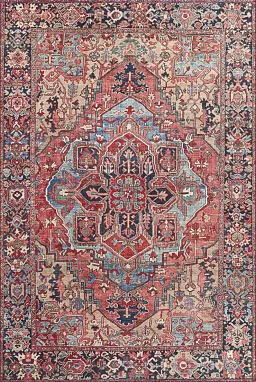 Green-Blue-Red-Beige color