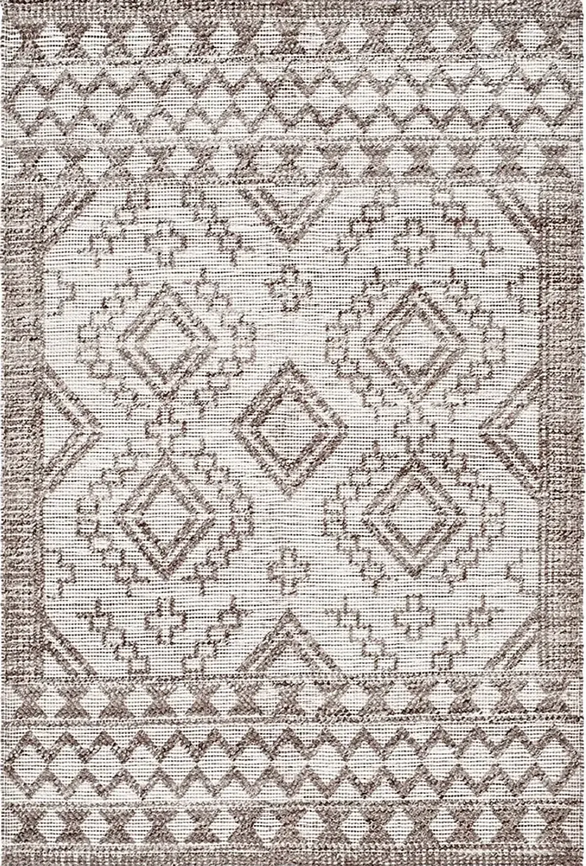 Eploina Brown 5' x 7'5 Rug