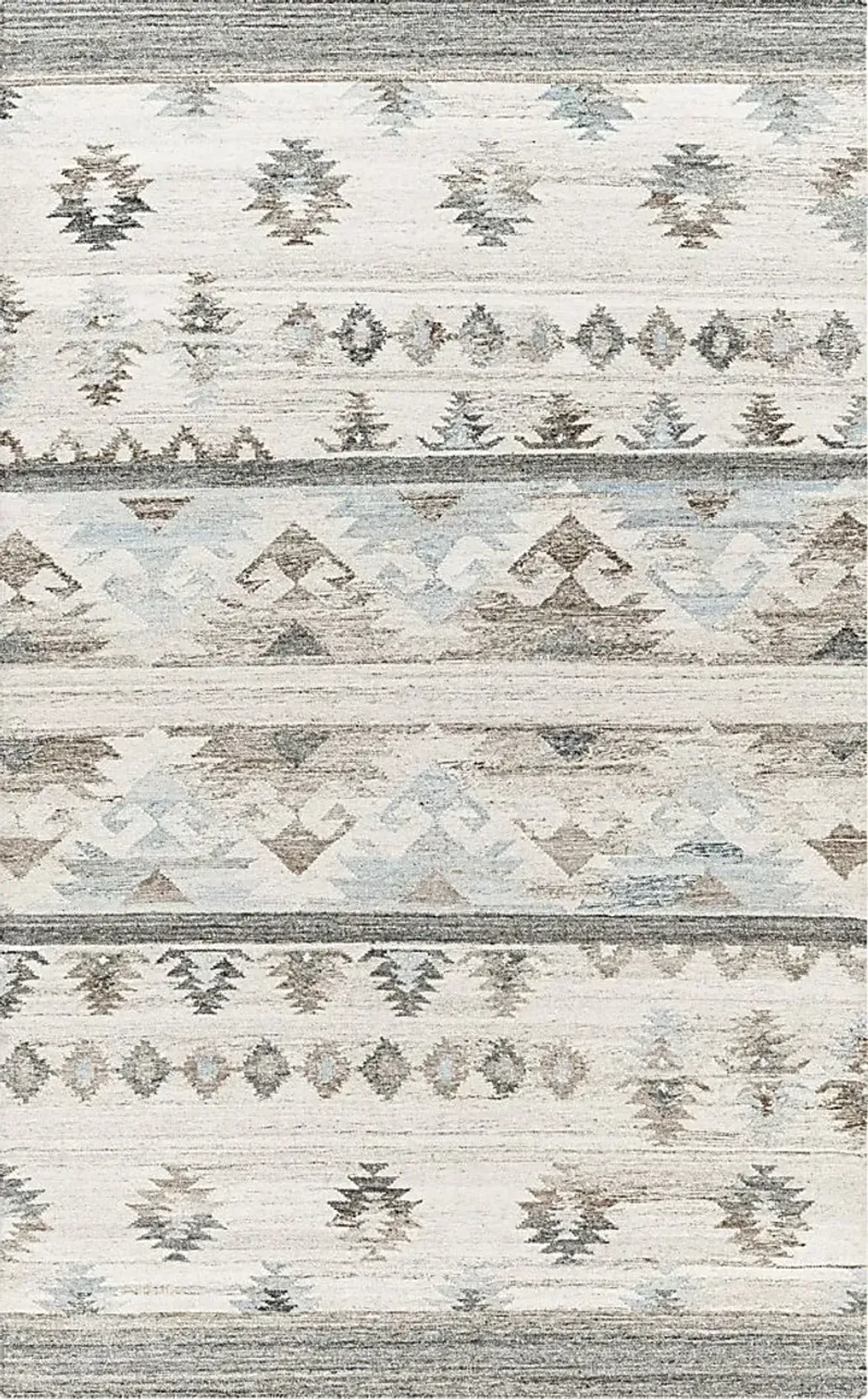 Everanette Blue 5' x 7'5 Rug