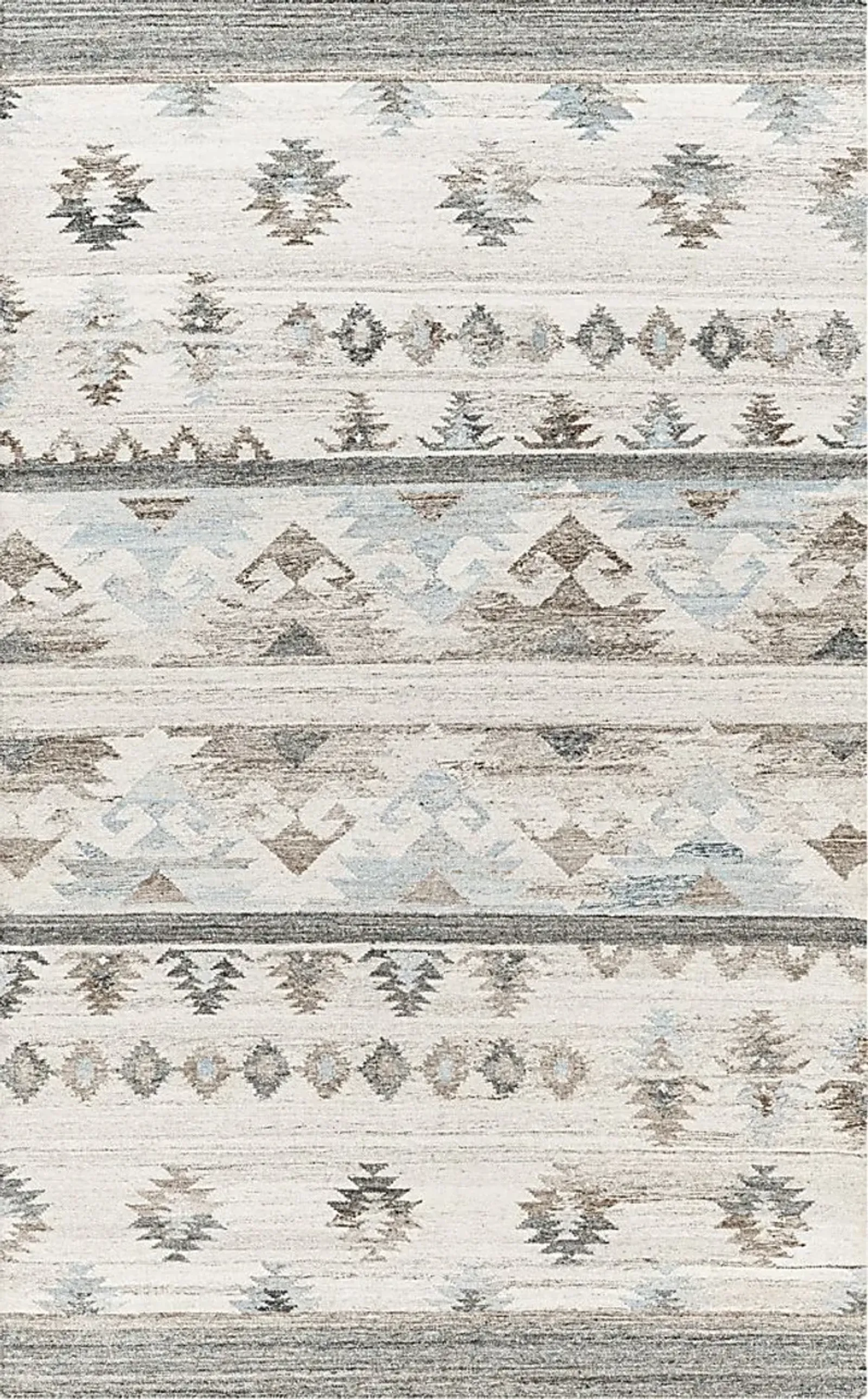 Everanette Blue 5' x 7'5 Rug