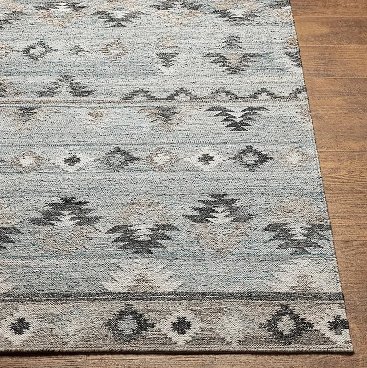 Griscom Blue 2'5 x 8' Rug