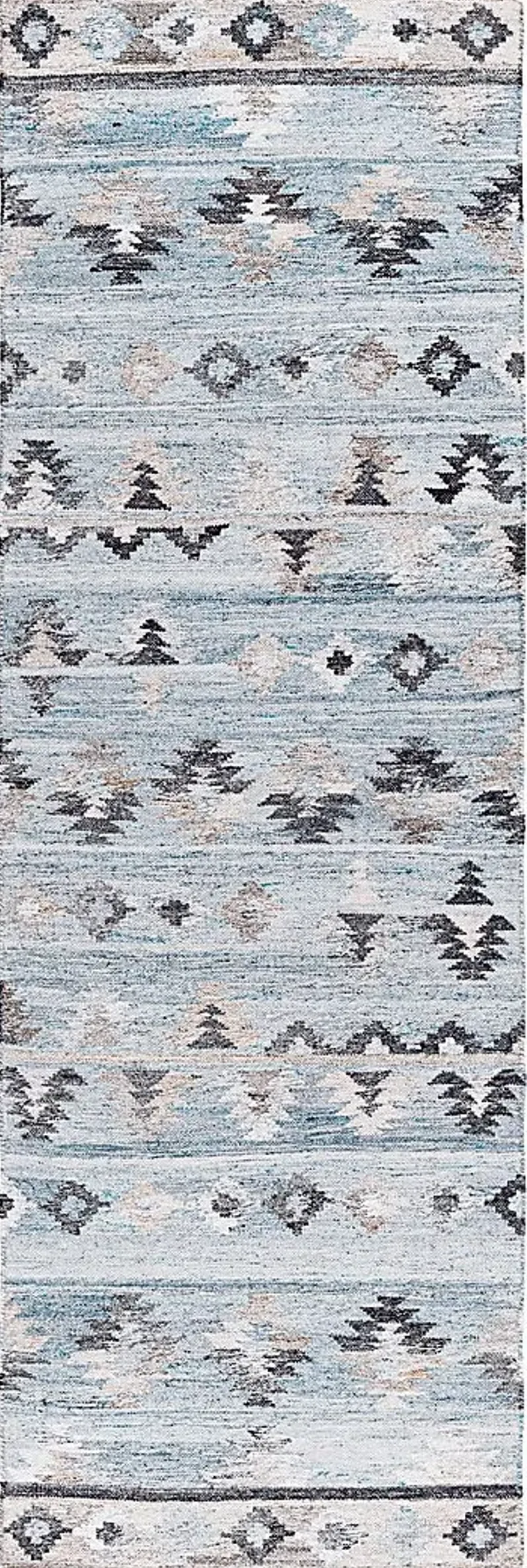 Griscom Blue 2'5 x 8' Rug