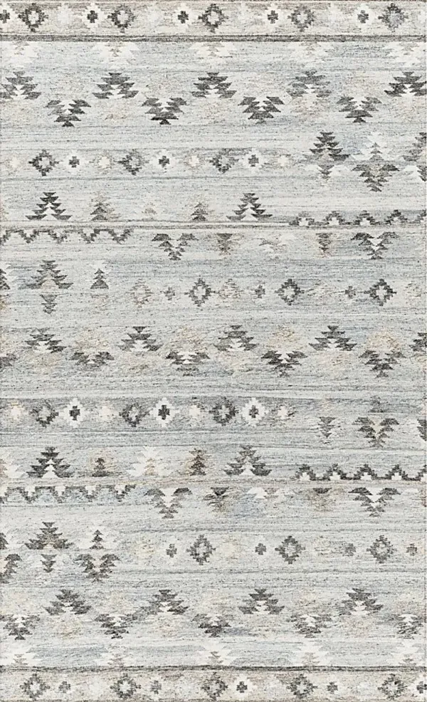 Griscom Blue 5' x 7'5 Rug