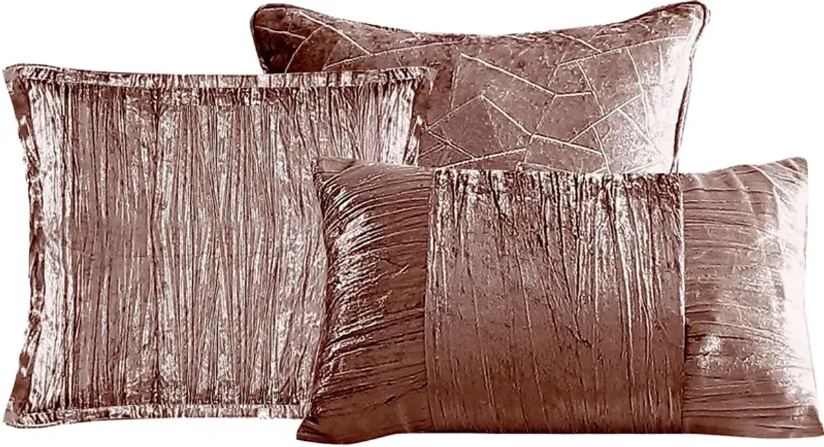 Cliffland Blush 7 Pc Queen Comforter Set