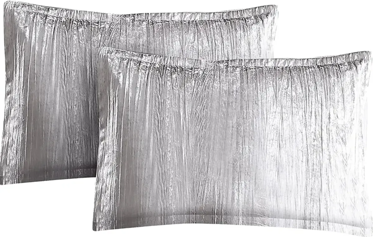 Cliffland Silver 7 Pc King Comforter Set