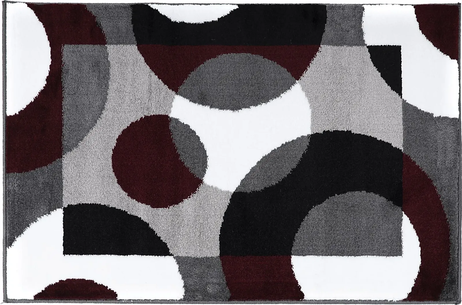 Ailana Burgundy 2' x 3' Rug