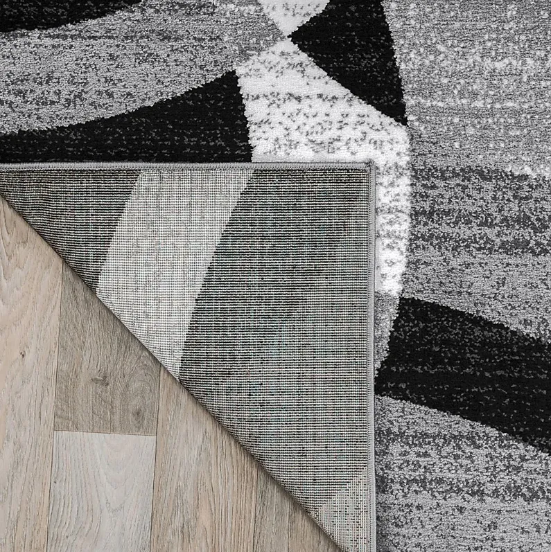 Grantley Gray 3'3 x 5' Rug