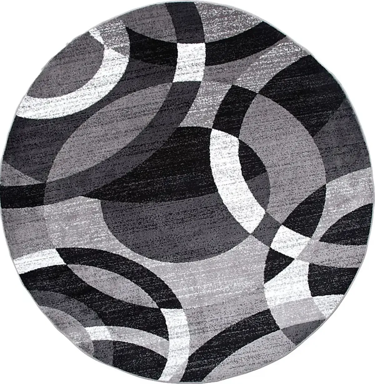 Grantley Gray 6'6 Round Rug