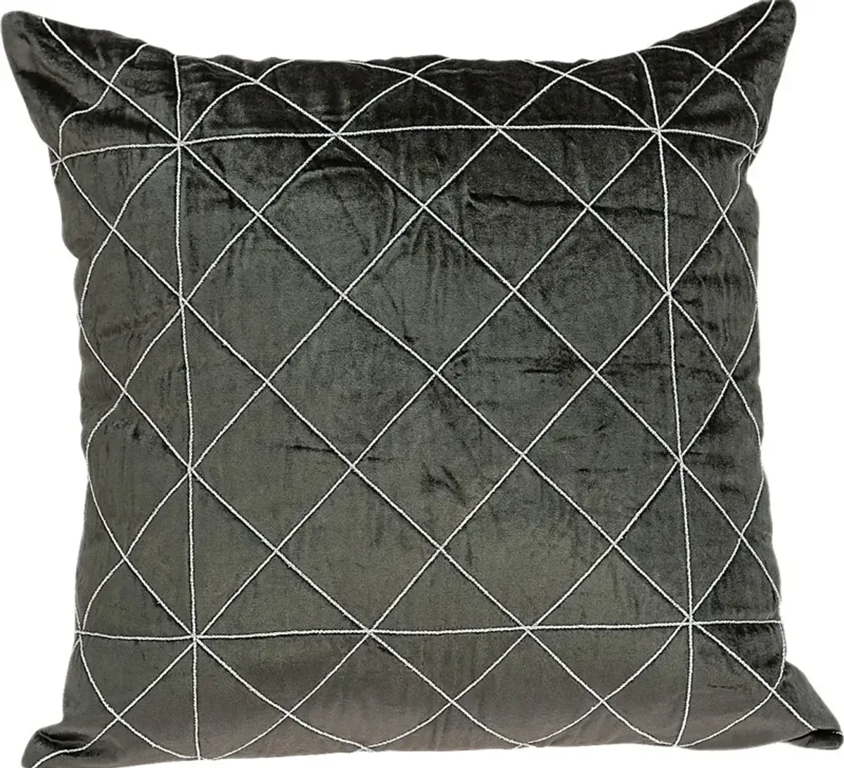 Donston Gray Accent Pillow