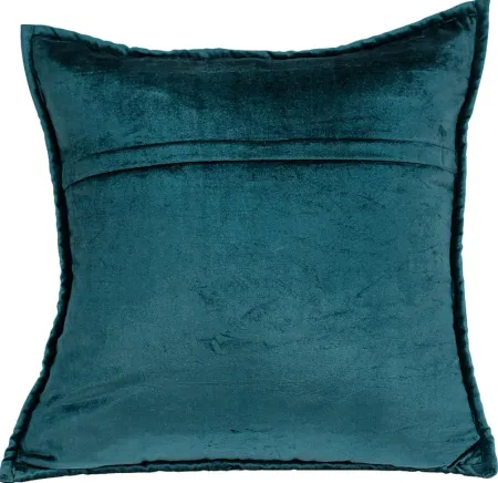 Ethelyn Teal Accent Pillow