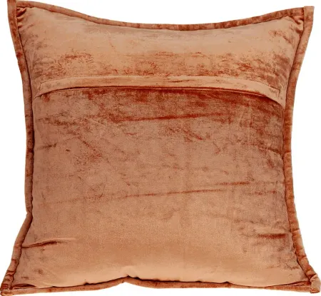 Ethelyn Orange Accent Pillow