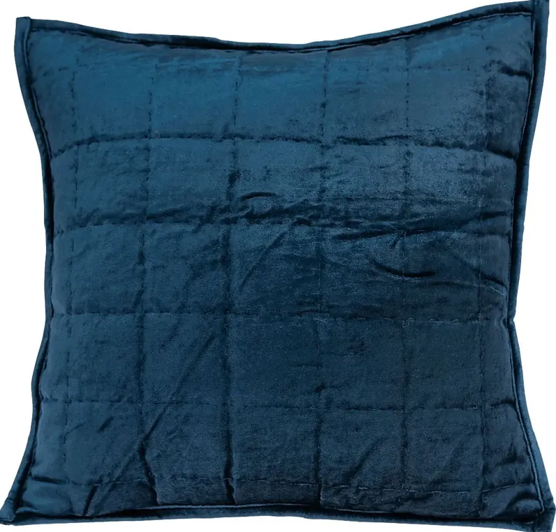 Ethelyn Navy Accent Pillow