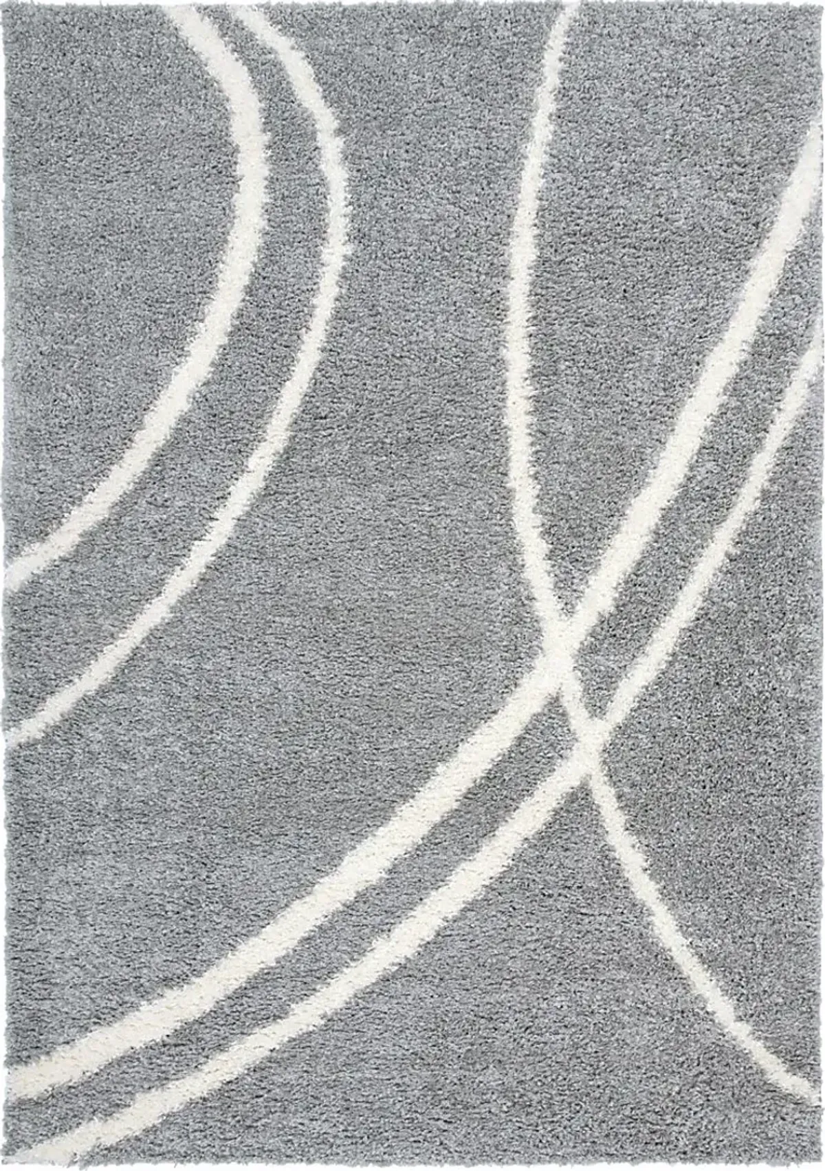 Sivia Gray 3'3 x 5' Rug