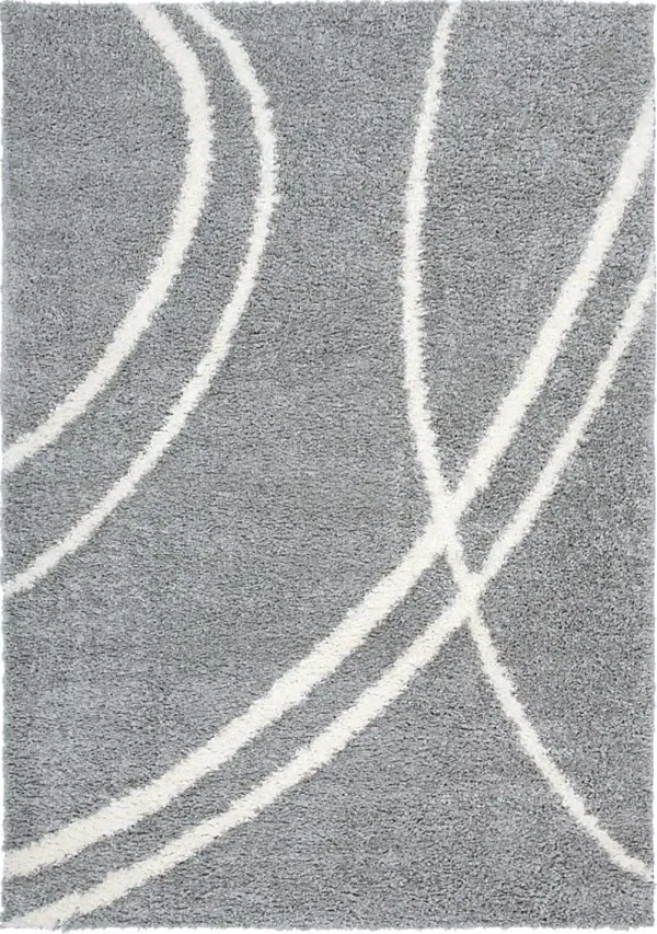 Sivia Gray 5'3 x 7'3 Rug
