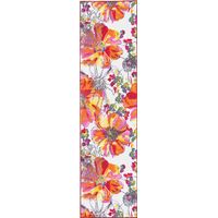 Nadelyn Orange 2' x 7' Runner Rug