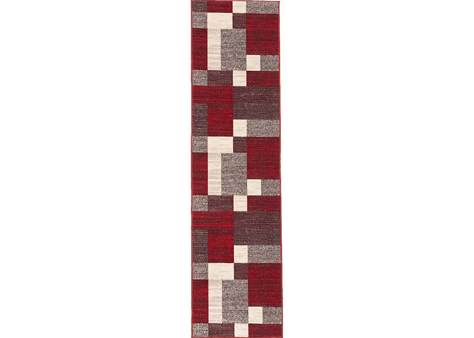 Damalis Red 2' x 7' Runner Rug