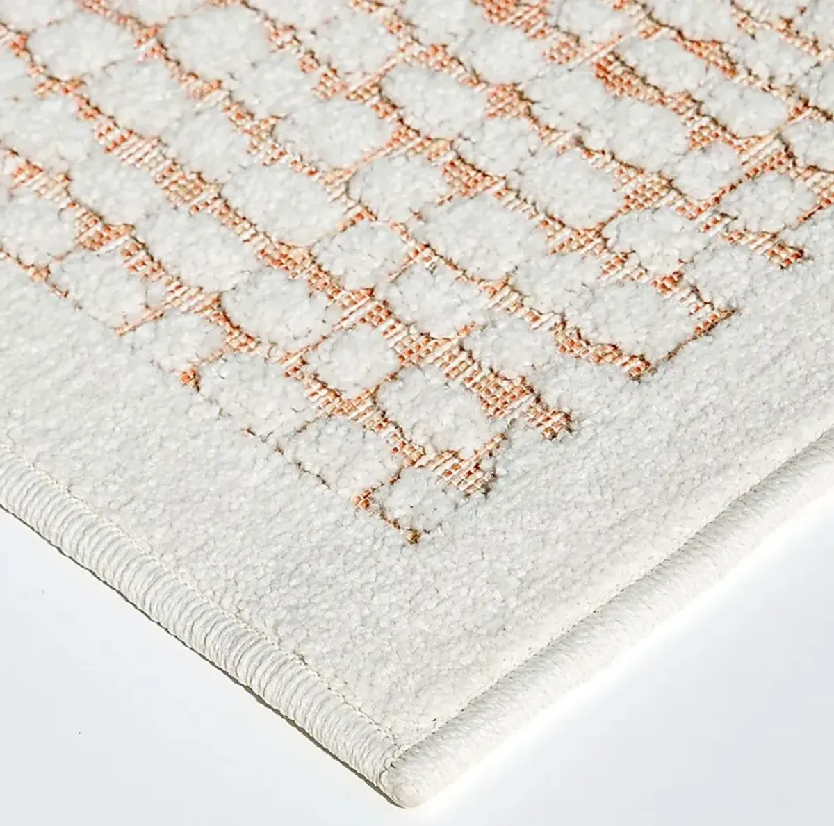 Martove White 7'9 x 10'10 Rug