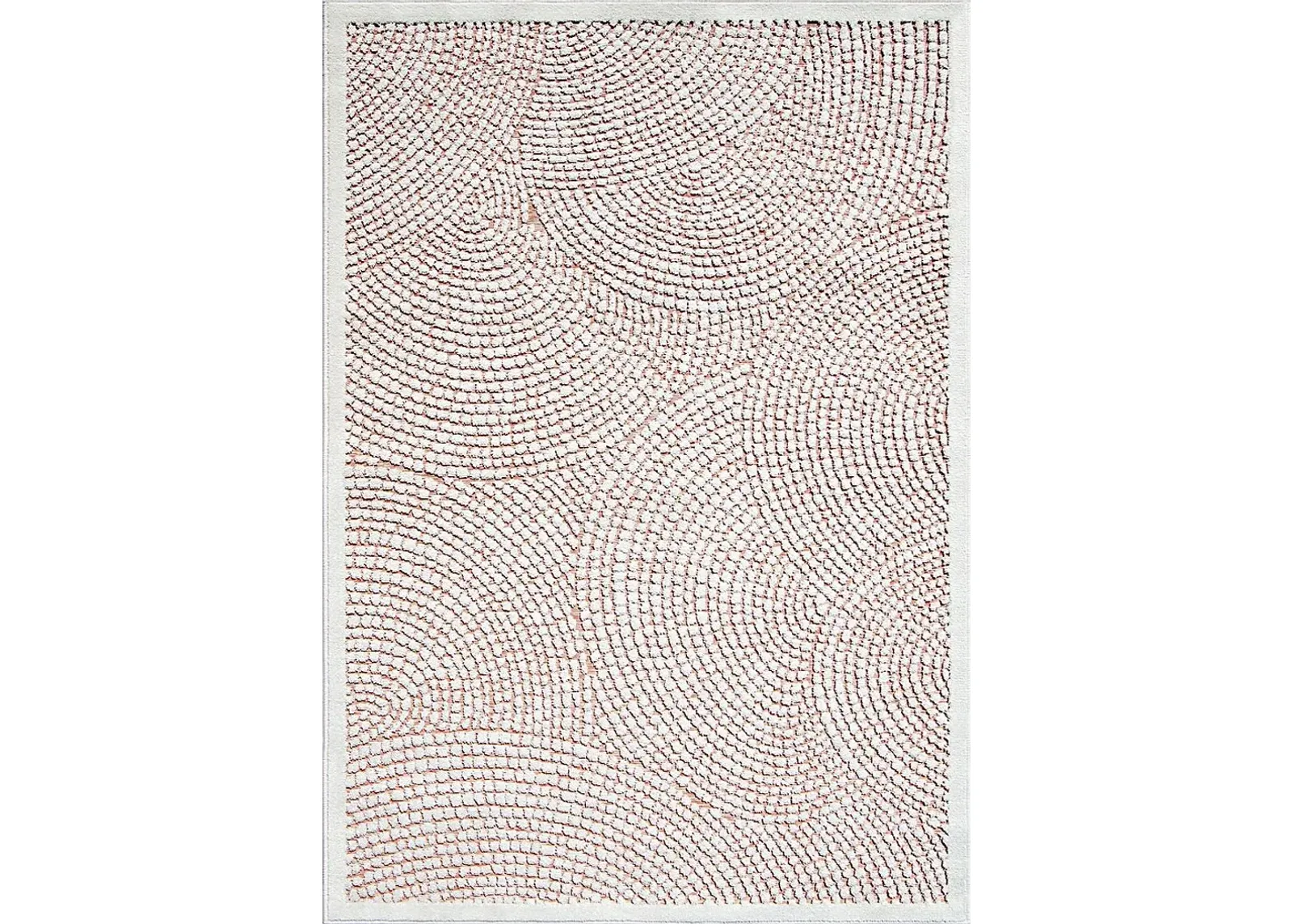 Martove White 7'9 x 10'10 Rug