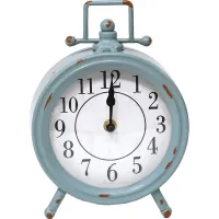 Ancona Blue Table Clock