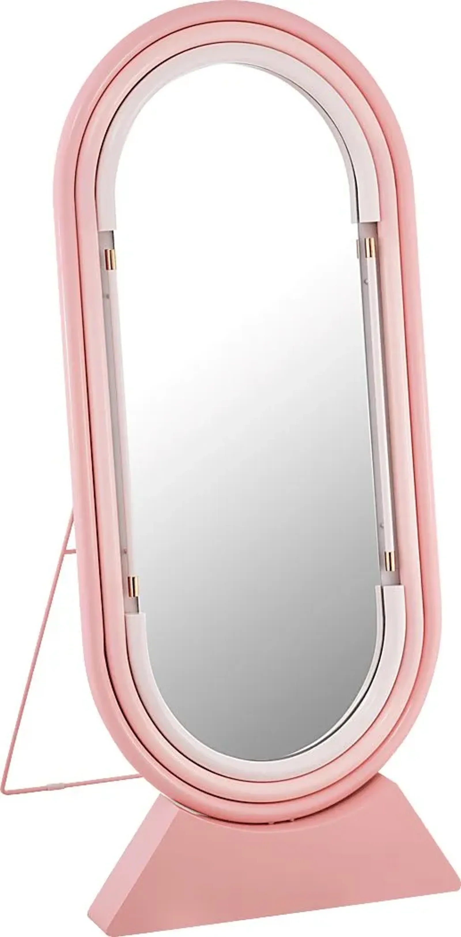 Coada I Pink Floor Mirror