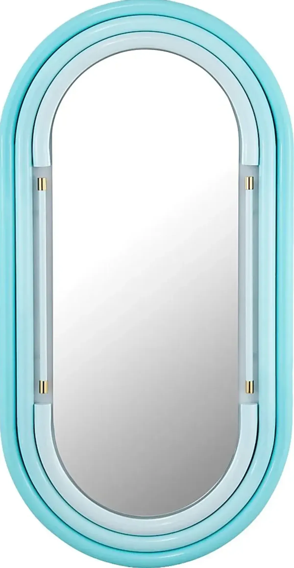 Coada II Blue Wall Mirror